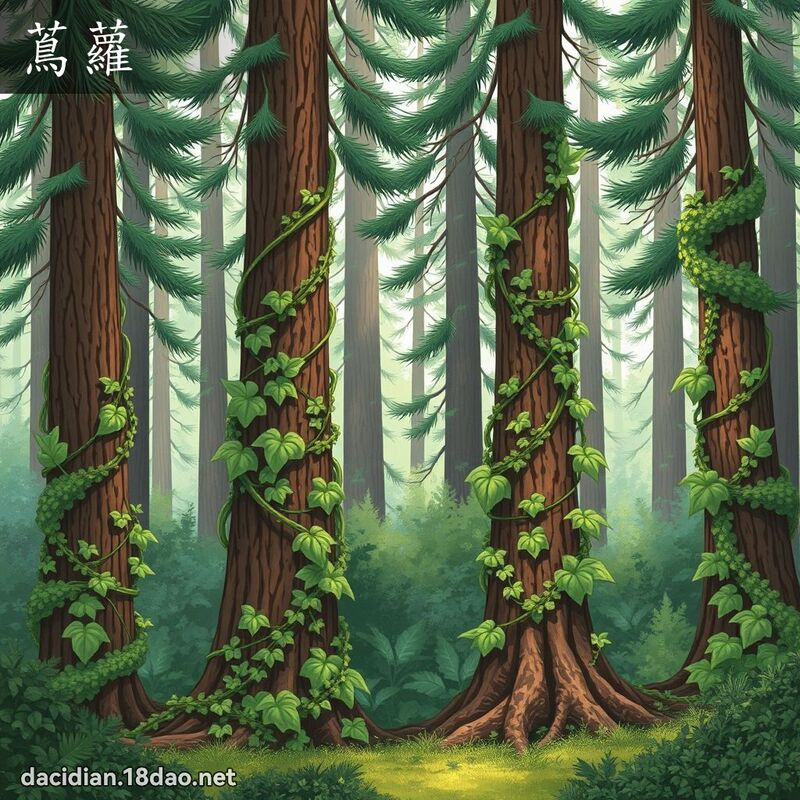 蔦蘿 - 國語大辭典配圖