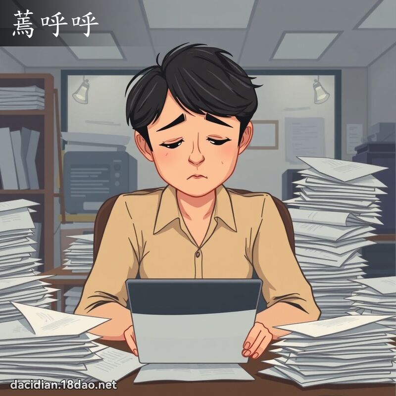 蔫呼呼 - 國語大辭典配圖