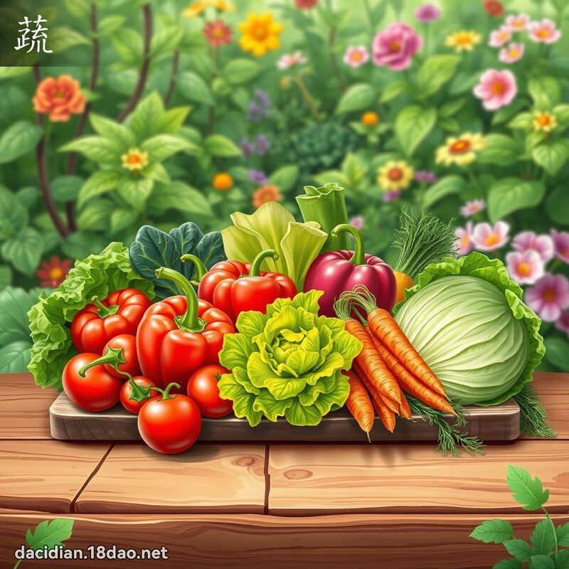 汉字: 蔬 (多音字)
