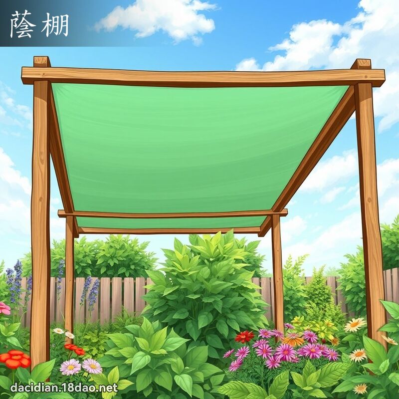 荫棚 - 国语大辞典配图