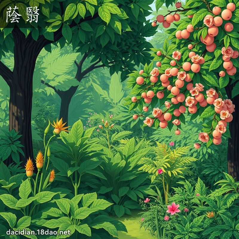 荫翳 - 国语大辞典配图