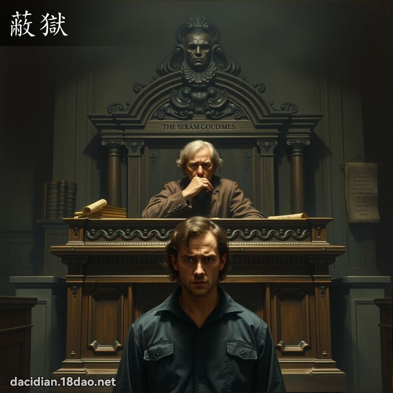 蔽狱 - 国语大辞典配图