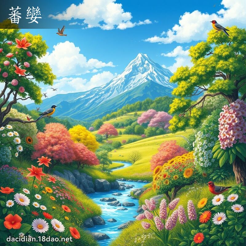 蕃孌 - 國語大辭典配圖