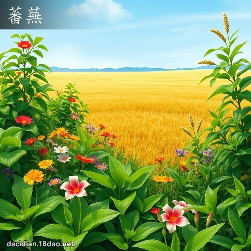 蕃蕪 - 國語大辭典配圖