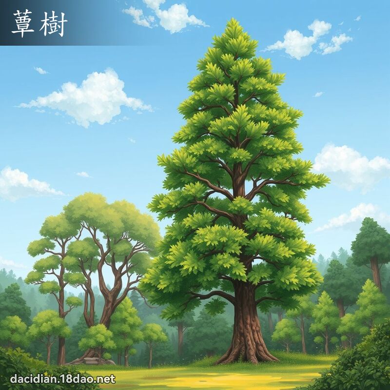 蕈树 - 国语大辞典配图