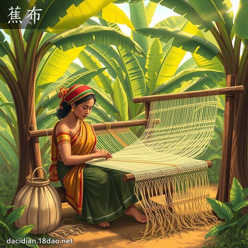 蕉布 - 國語大辭典配圖