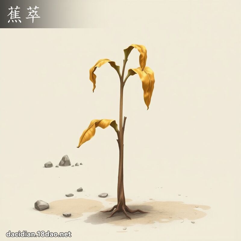 蕉萃 - 國語大辭典配圖