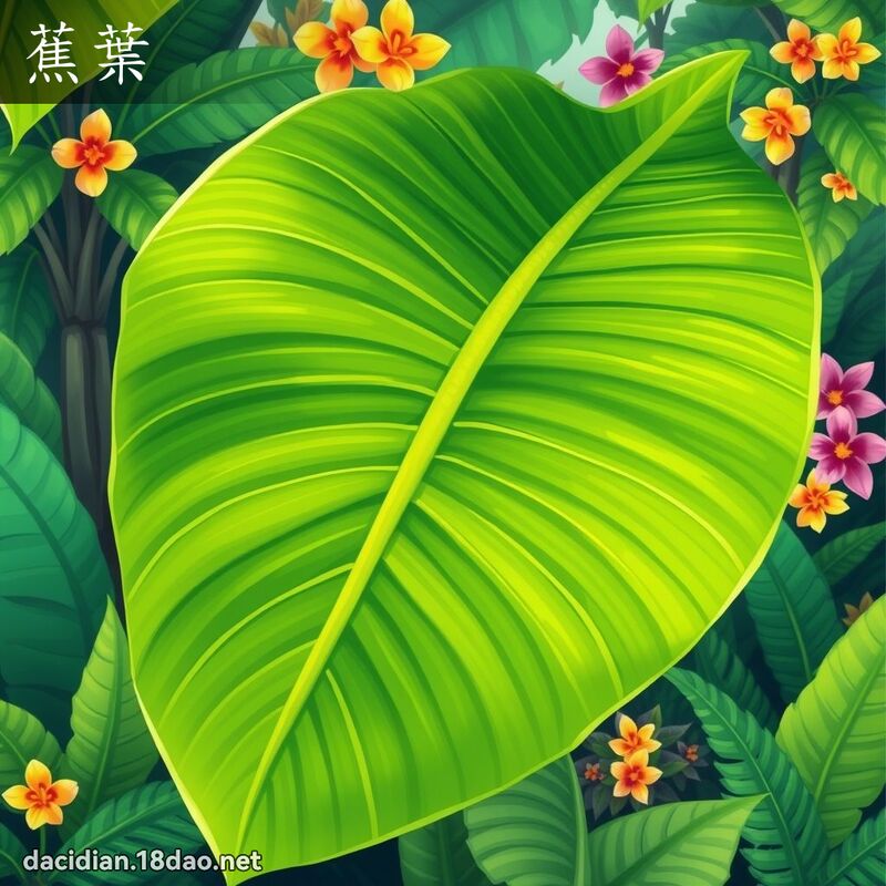 蕉葉 - 國語大辭典配圖