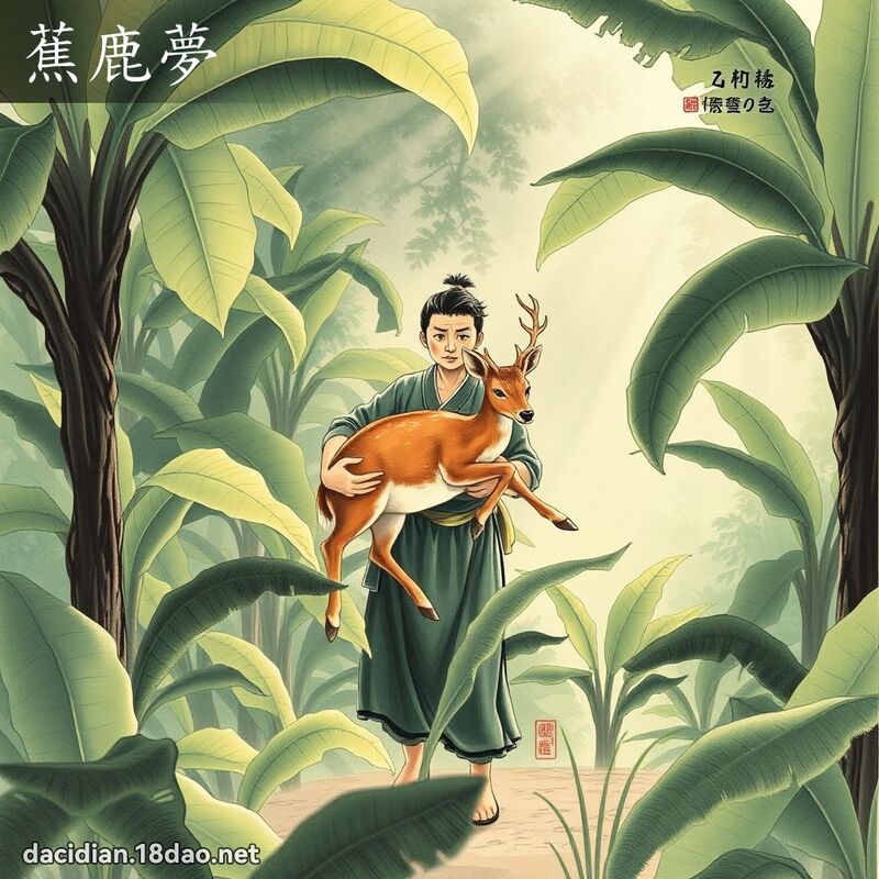 蕉鹿梦 - 国语大辞典配图