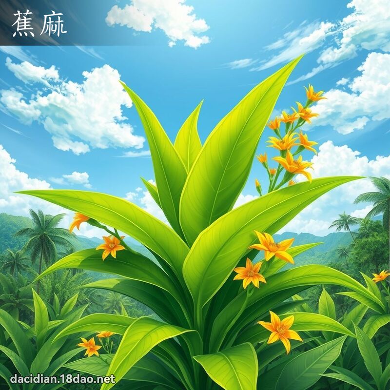 蕉麻 - 國語大辭典配圖