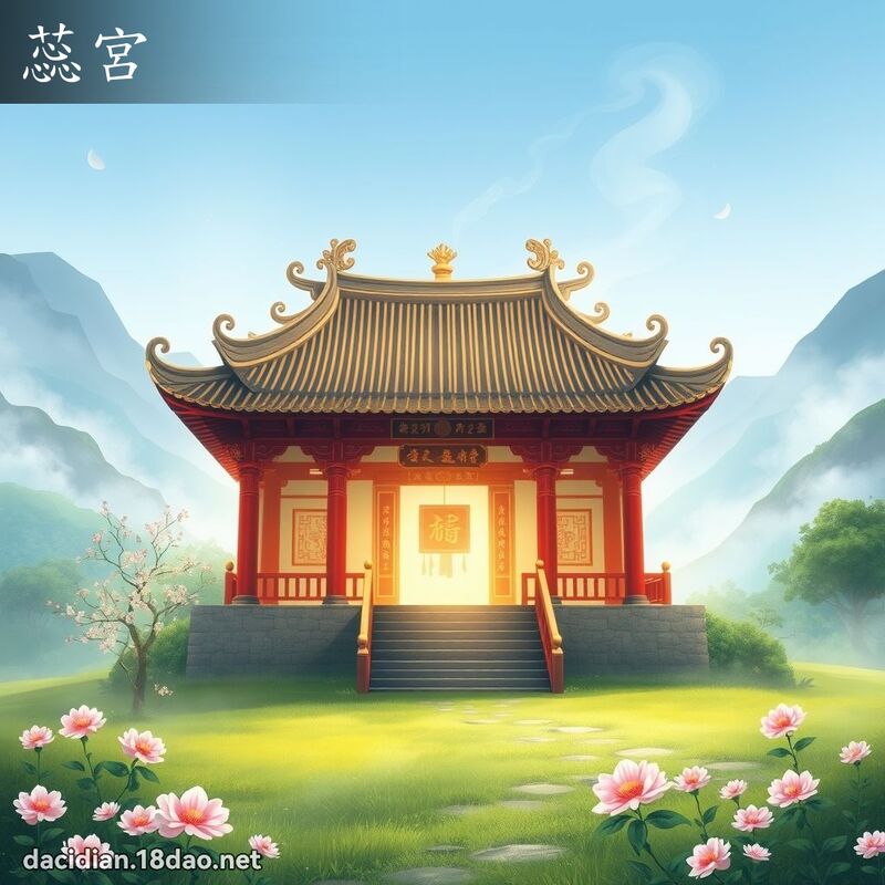 蕊宮 - 國語大辭典配圖