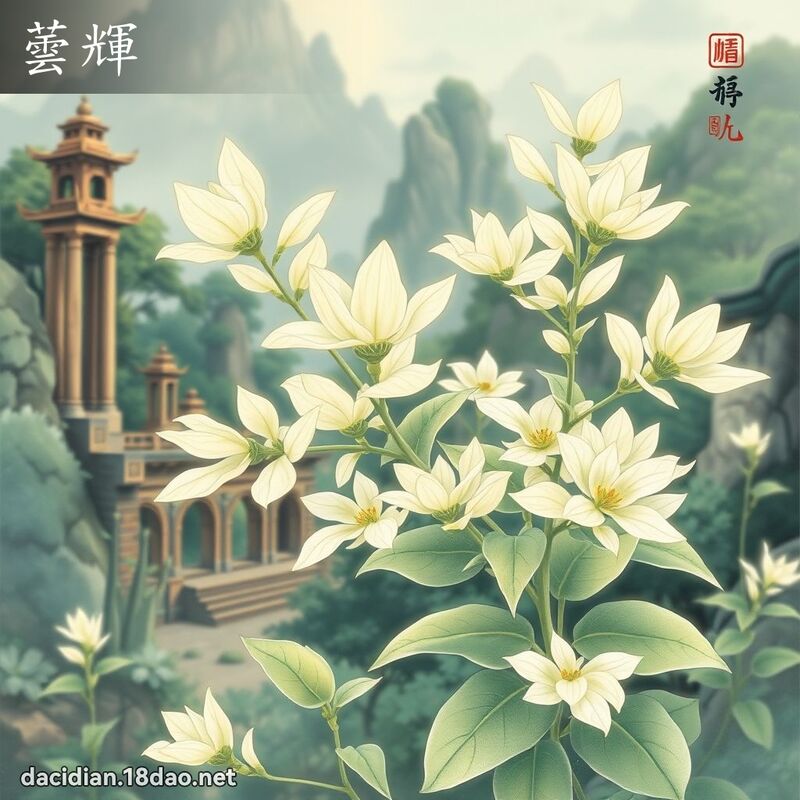 蕓辉 - 国语大辞典配图