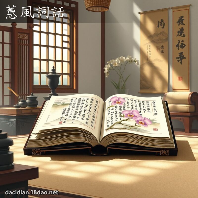 蕙風詞話 - 國語大辭典配圖