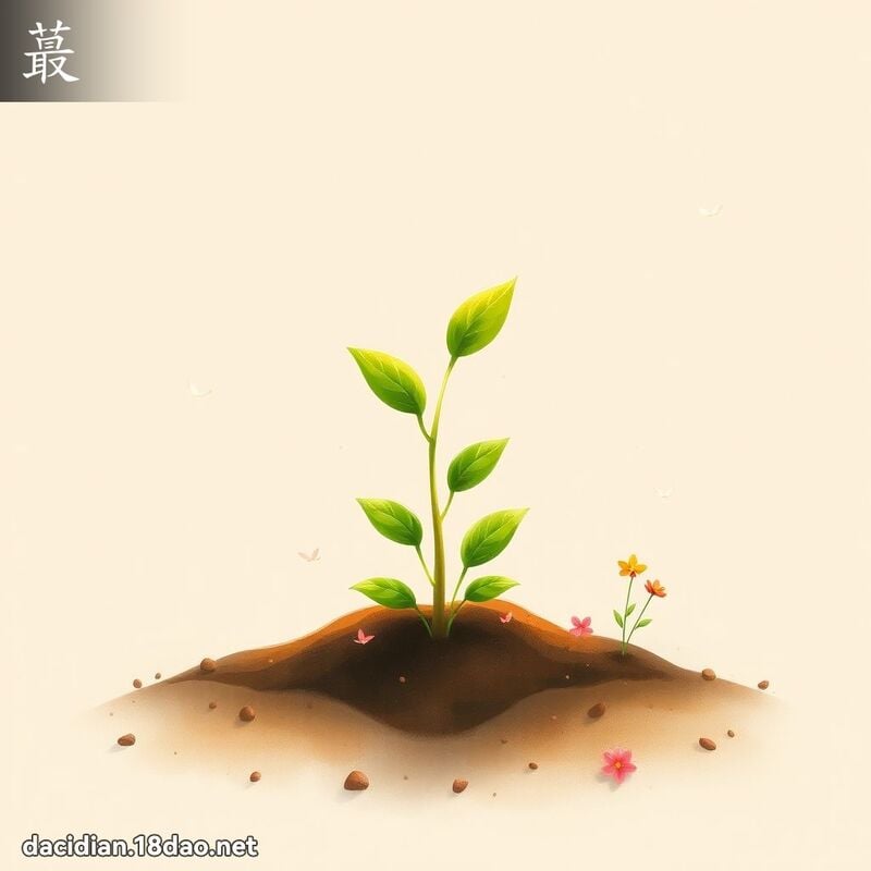蕞 - 國語大辭典配圖