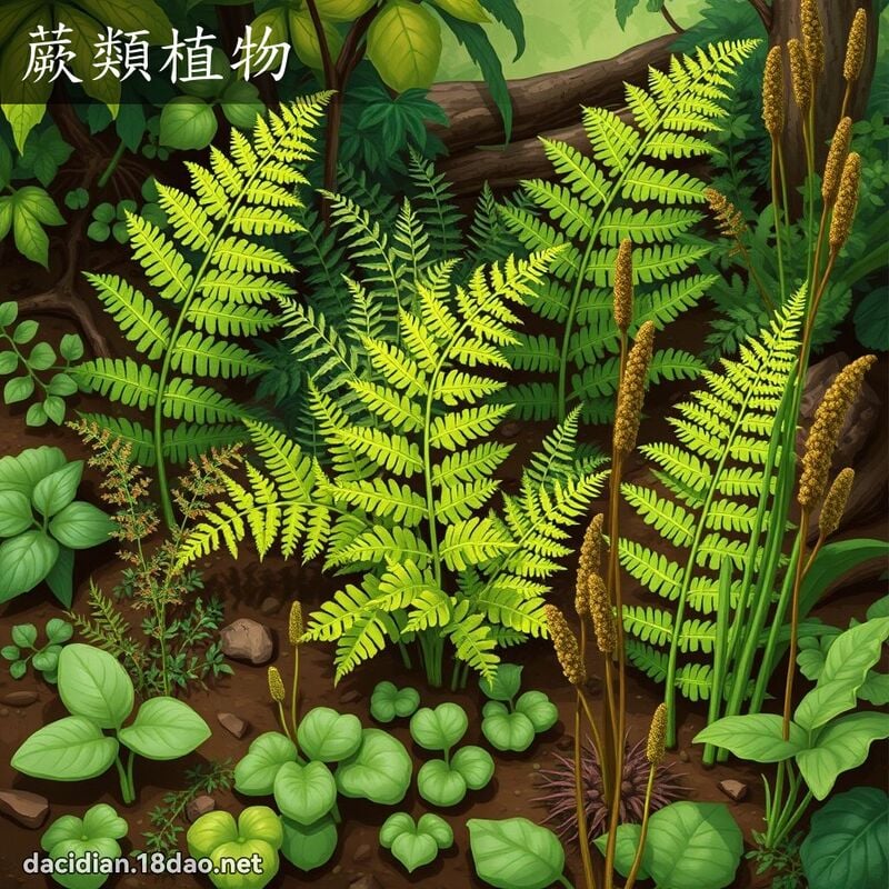 蕨類植物 - 國語大辭典配圖