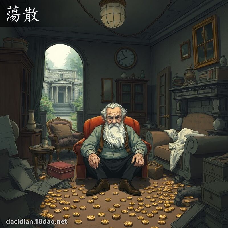荡散 - 国语大辞典配图