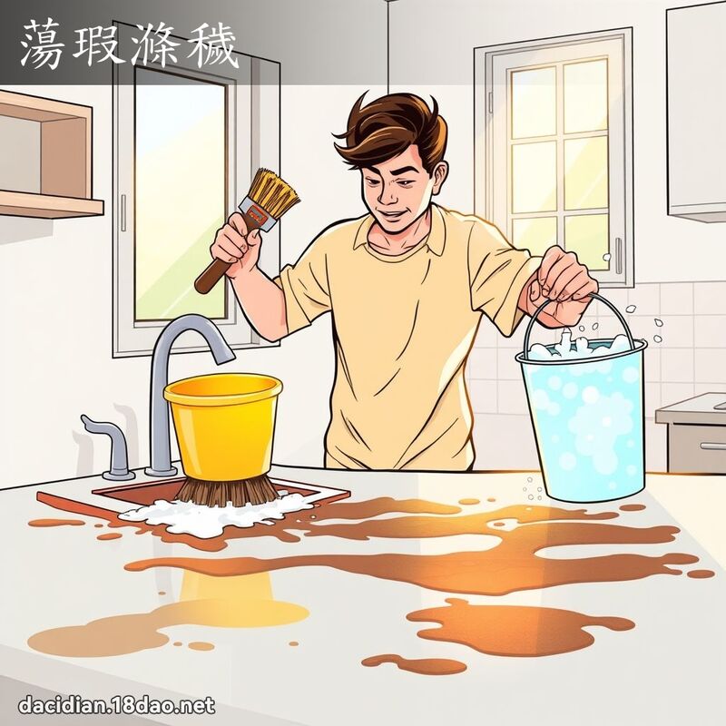 荡瑕涤秽 - 国语大辞典配图