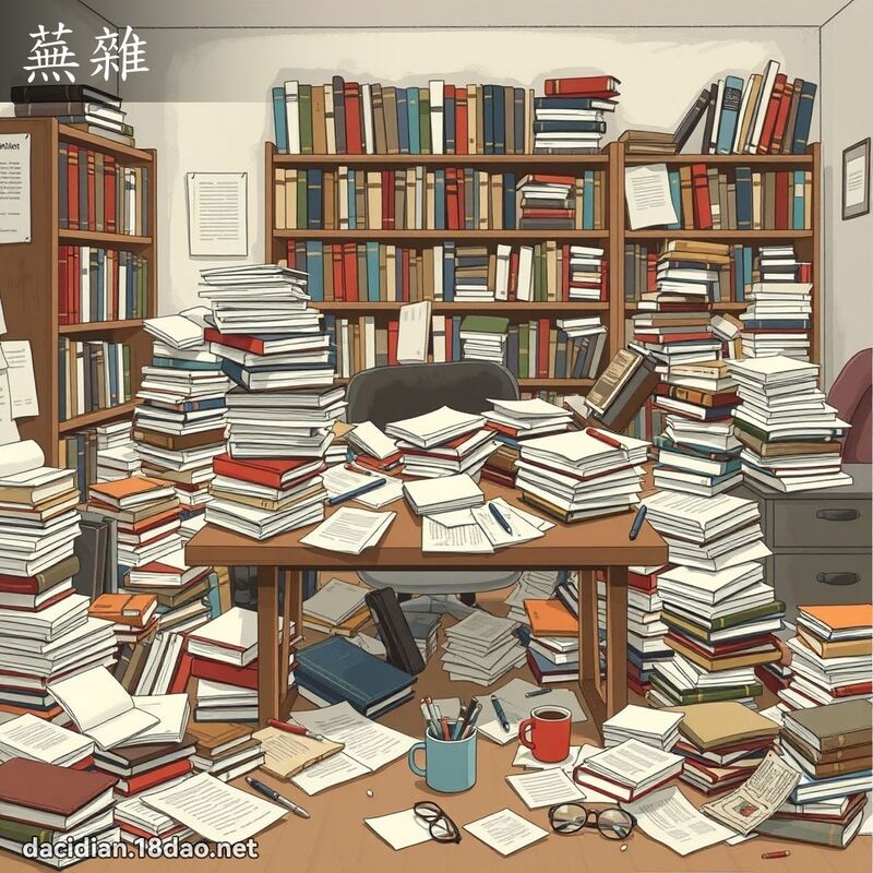芜杂 - 国语大辞典配图