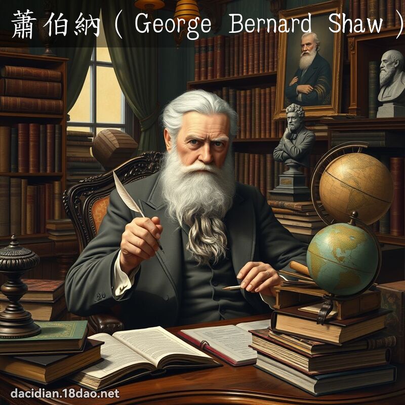 萧伯纳（George Bernard Shaw） - 国语大辞典配图