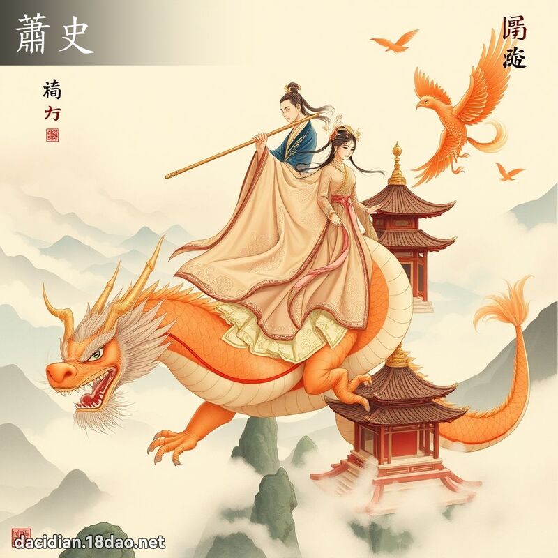 蕭史 - 國語大辭典配圖