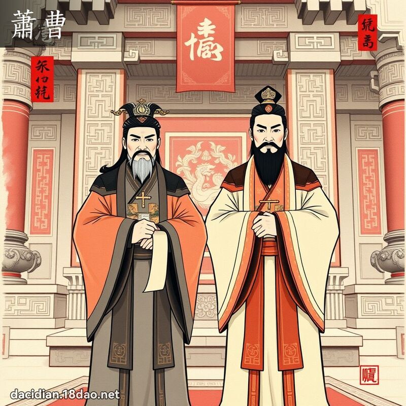 蕭曹 - 國語大辭典配圖