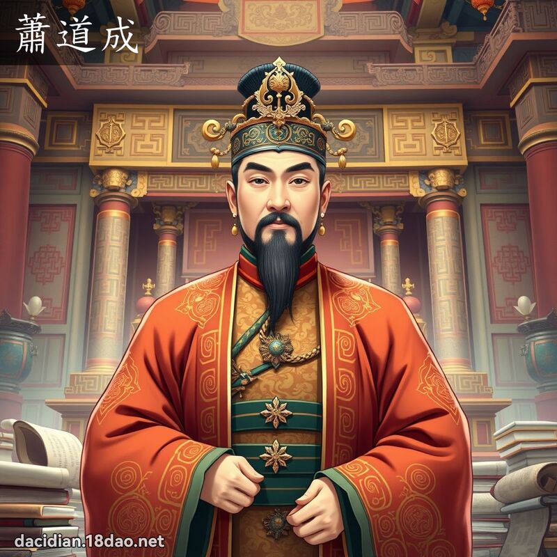 蕭道成 - 國語大辭典配圖