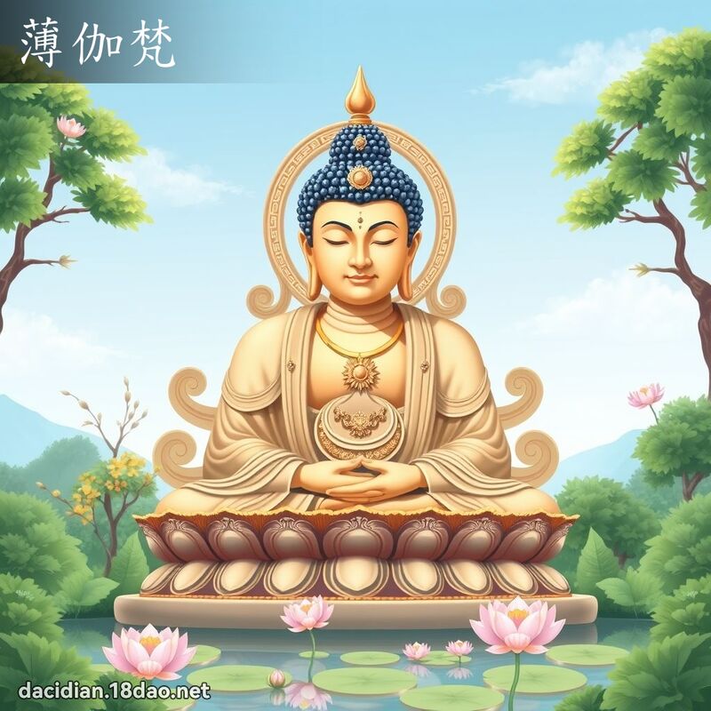 薄伽梵 - 国语大辞典配图
