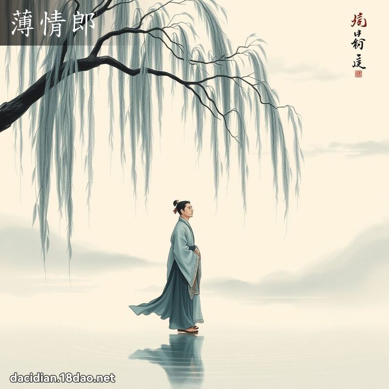 薄情郎 - 國語大辭典配圖