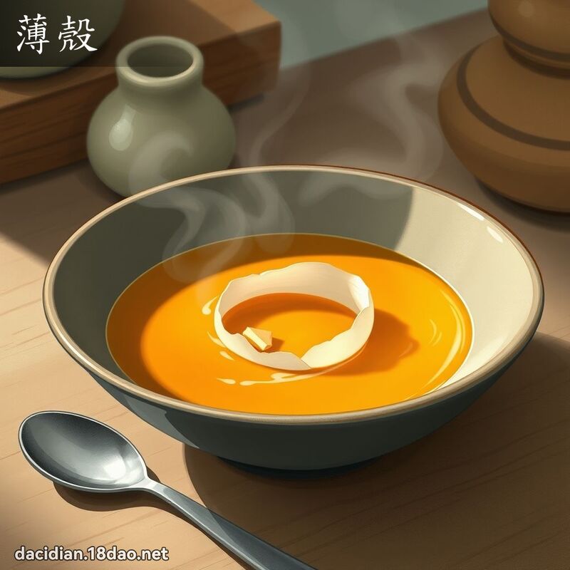 薄殼 - 國語大辭典配圖