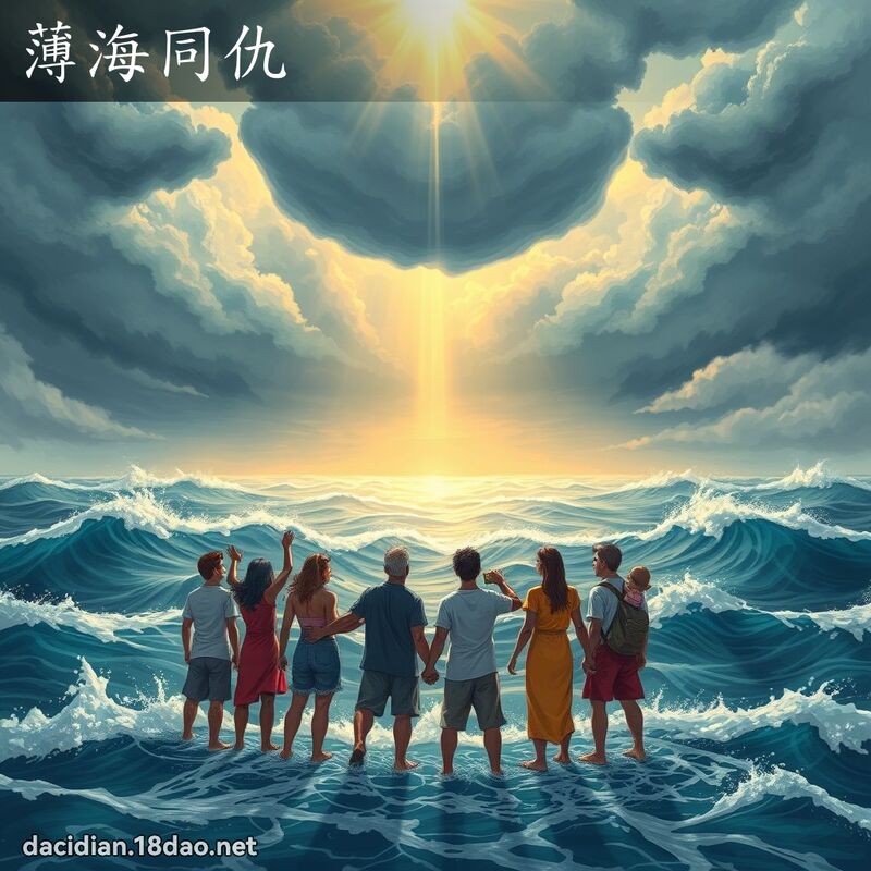 薄海同仇 - 國語大辭典配圖