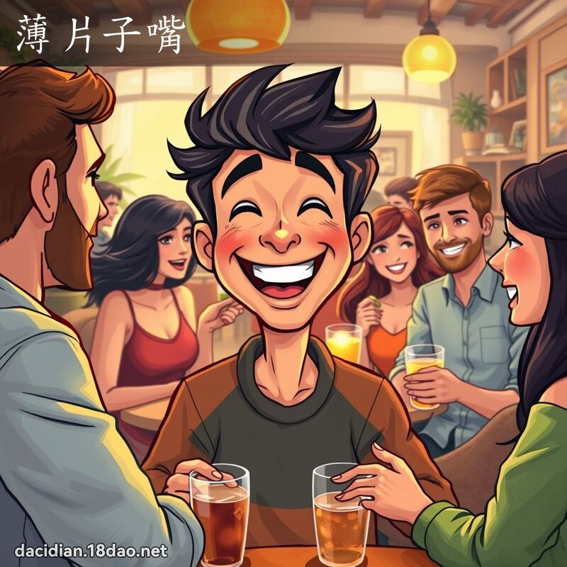 薄片子嘴 - 國語大辭典配圖