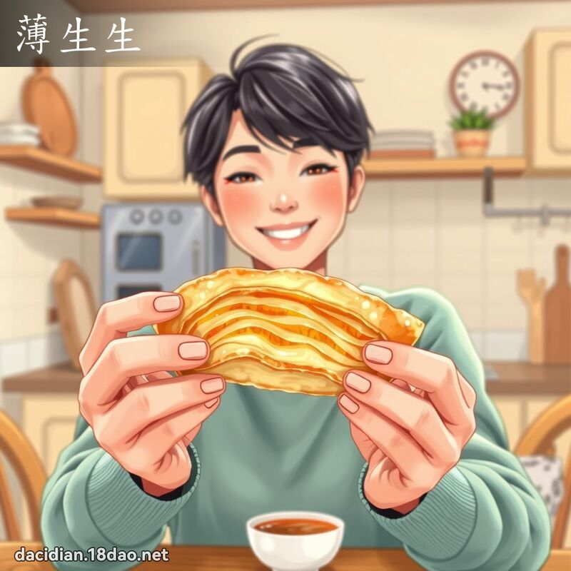 薄生生 - 國語大辭典配圖