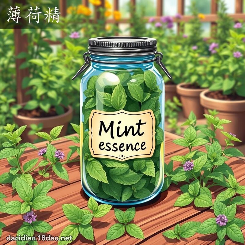 薄荷精 - 國語大辭典配圖