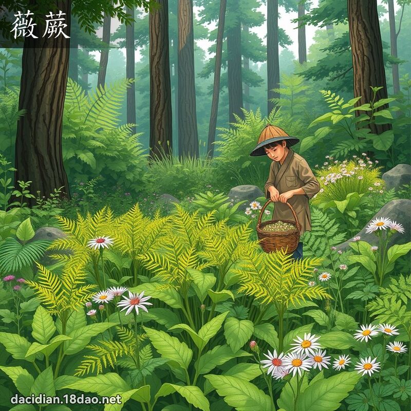 薇蕨 - 国语大辞典配图