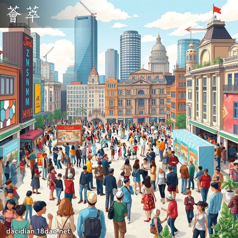 薈萃 - 国语大辞典配图