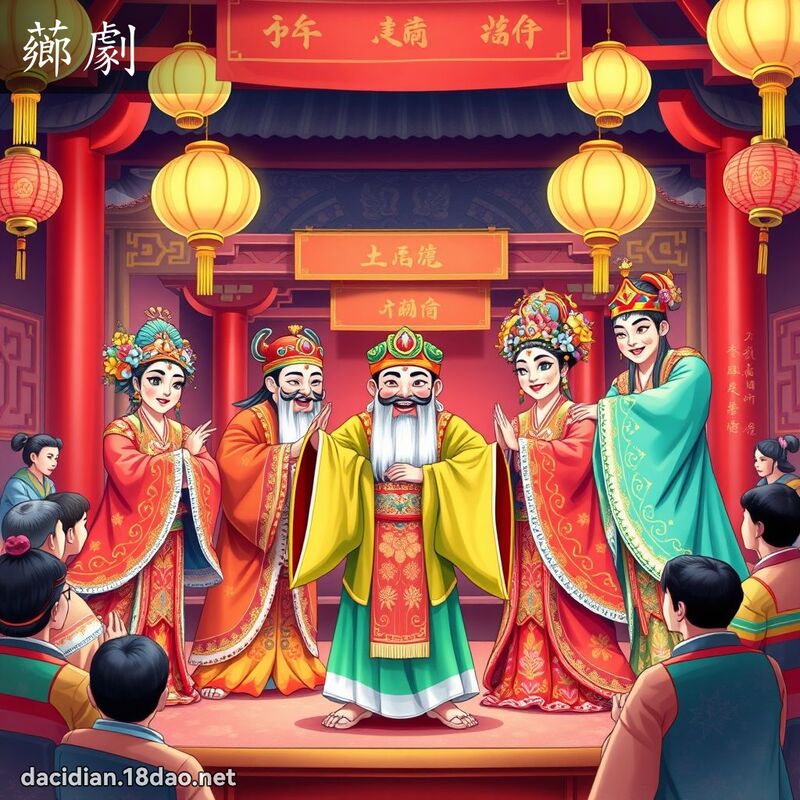 薌劇 - 國語大辭典配圖
