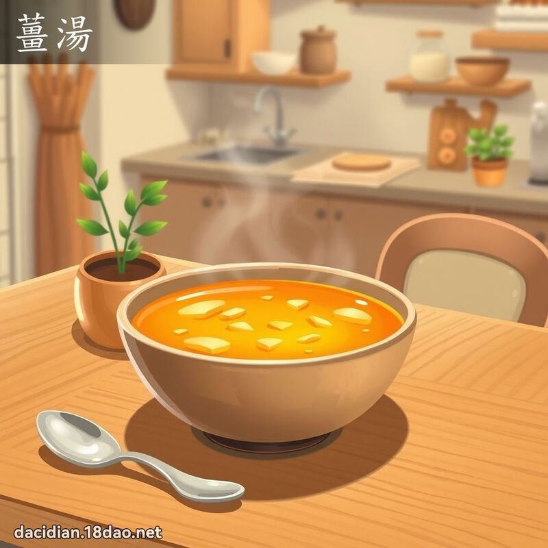 薑湯 - 國語大辭典配圖