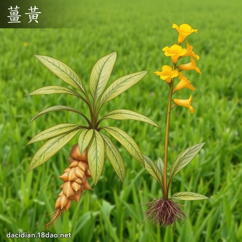 薑黃 - 國語大辭典配圖