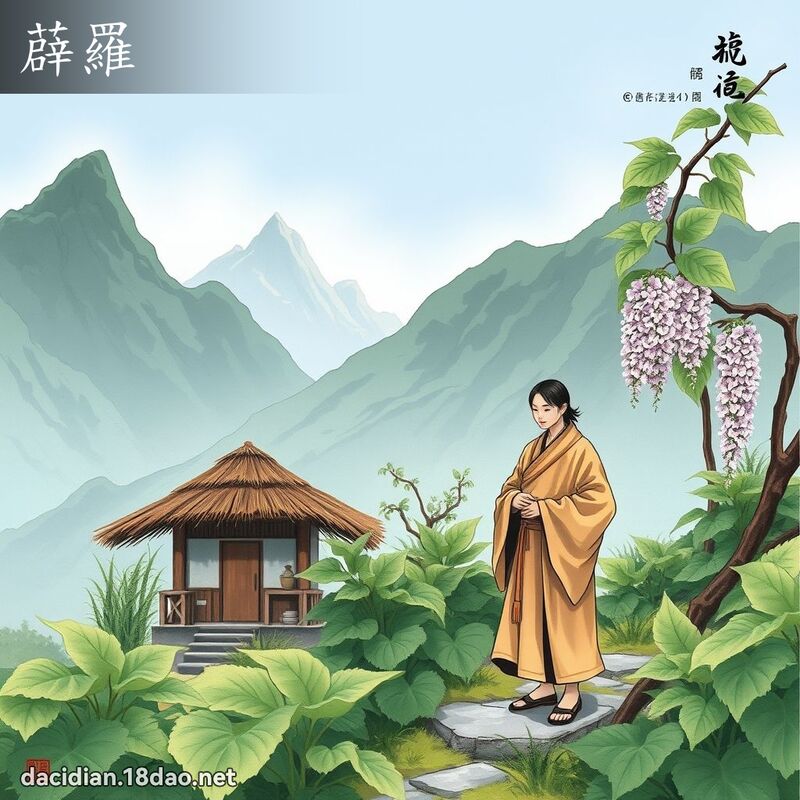 薜羅 - 國語大辭典配圖