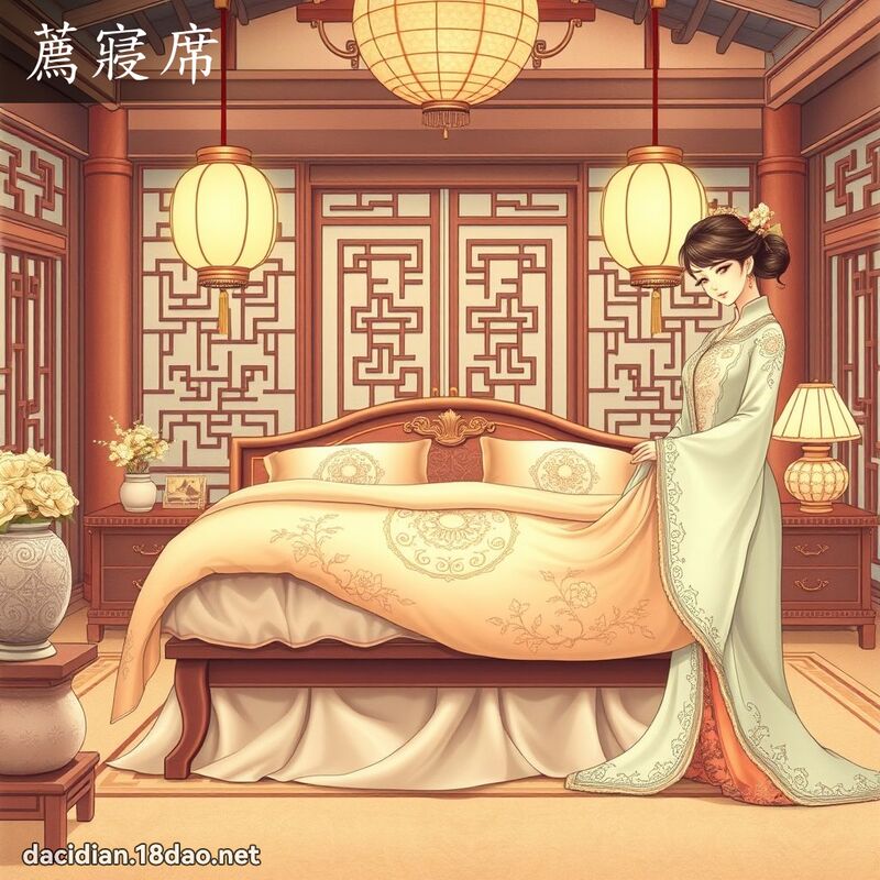 薦寢席 - 國語大辭典配圖
