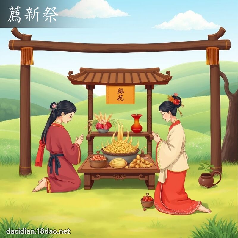 薦新祭 - 國語大辭典配圖