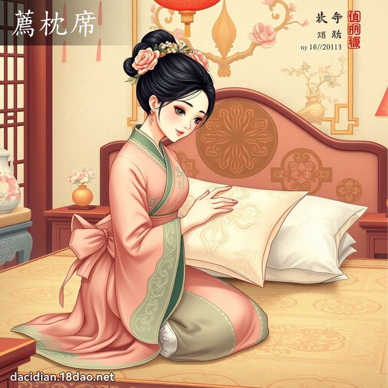 薦枕席 - 國語大辭典配圖