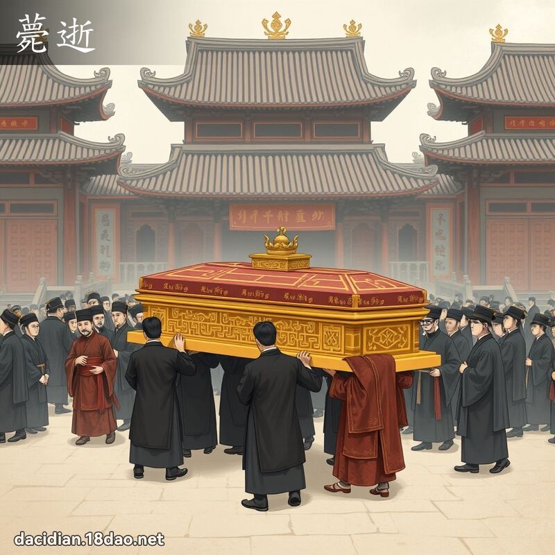 薨逝 - 國語大辭典配圖