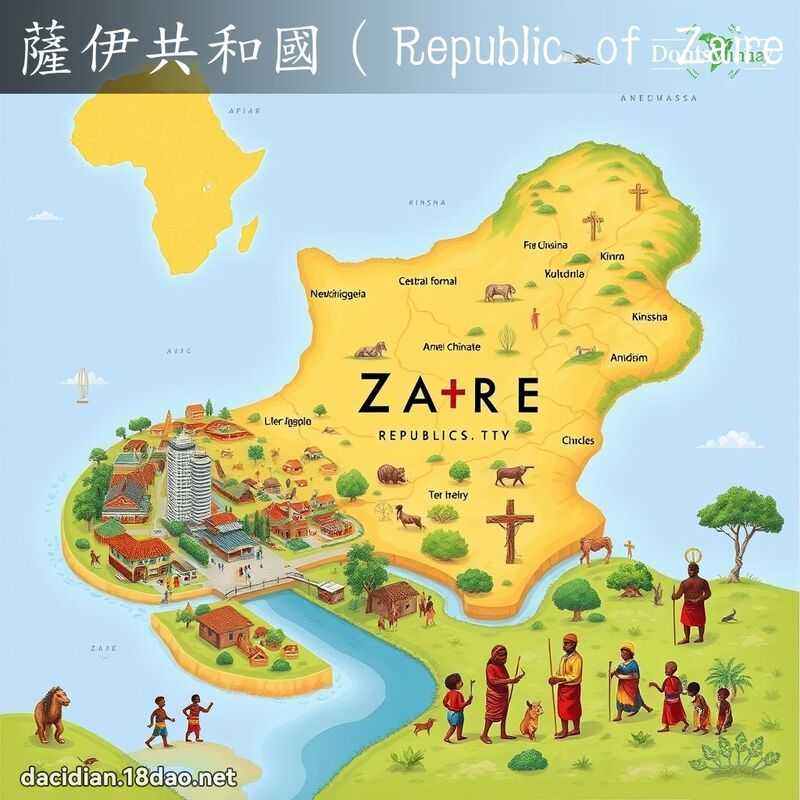 萨伊共和国（Republic of Zaire） - 国语大辞典配图