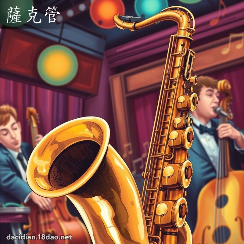 薩克管 - 國語大辭典配圖