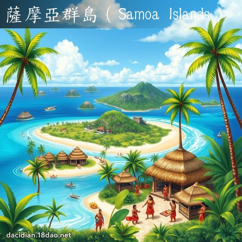 萨摩亚群岛（Samoa Islands） - 国语大辞典配图