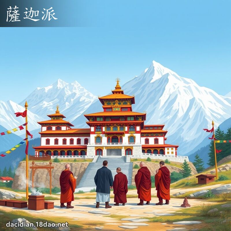 薩迦派 - 國語大辭典配圖