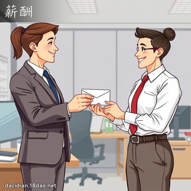 薪酬 - 国语大辞典配图