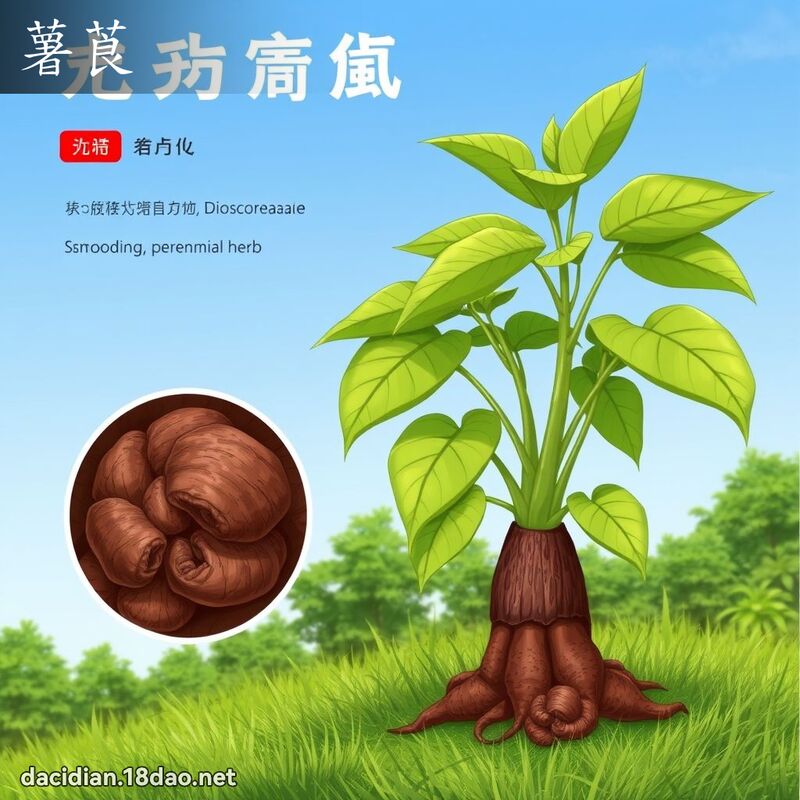 薯莨 - 國語大辭典配圖