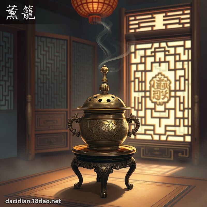 薰籠 - 國語大辭典配圖